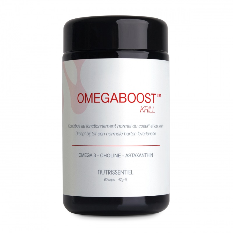 OMEGABOOST : une huile de krill riche en Omega 3 et choline.